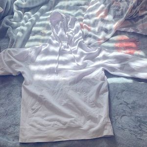 White hoodie